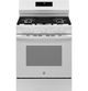 GE® 500 Series 30" White Freestanding Gas Range-0