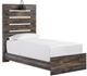 Signature Design by Ashley® Drystan Brown Twin Panel Bed-0