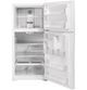 GE® 30 in. 19.1 Cu. Ft. White Top Freezer Refrigerator-3