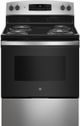 GE 30" Stainless Steel Freestanding Electric Range-0