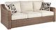 Signature Design by Ashley® Beachcroft Beige Sofa with Cushion-0