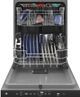 GE® 24" White Built-In Dishwasher-3