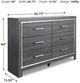 Signature Design by Ashley® Lodanna Gray Dresser-2