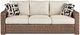 Signature Design by Ashley® Beachcroft Beige Sofa with Cushion-1
