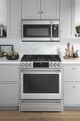 Café™ 30" Stainless Steel Dual Fuel Range-1