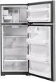 GE® 28 in. 17.5 Cu. Ft. Stainless Steel Top Freezer Refrigerator-2