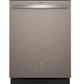 GE® 24" Fingerprint Resistant Slate Built In Dishwasher-0