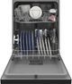 GE® 24" Black Built In Dishwasher-3