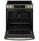 GE® 600 Series 30" Slate Slide-In Electric Range-2