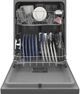 GE® 24" Stainless Steel Front Control Built In Dishwasher-4