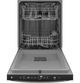 GE® 24" Fingerprint Resistant Slate Built In Dishwasher-2