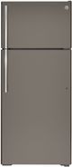 GE® 28 in. 17.5 Cu. Ft. Slate Top Freezer Refrigerator-0