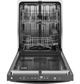 GE® 24" Black Slate Top Control Built In Dishwasher-2