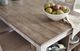 Signature Design by Ashley® Skempton 3-Piece White/Light Brown Counter Height Dining Table Set-2