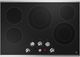 GE® 36" Stainless Steel Built In Electric Cooktop-2