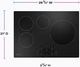 GE Profile™ 30" Black Built-In Induction Cooktop-2