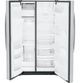 GE® 36 in. 25.3 Cu. Ft. Fingerprint Resistant Stainless Steel Side-by-Side Refrigerator-2