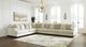 Signature Design by Ashley® Rawcliffe 5-Piece Parchment Sectional-1
