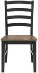 Signature Design by Ashley® Wildenauer Black/Brown Dining Side Chair-1