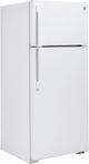 GE® 28 in. 17.5 Cu. Ft. White Top Freezer Refrigerator-4