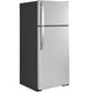 GE® 28 in. 17.5 Cu. Ft. Fingerprint Resistant Stainless Steel Top-Freezer Refrigerator-4