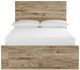 Signature Design by Ashley® Hyanna Tan Full Panel Storage Bed-1