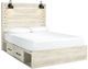 Signature Design by Ashley® Cambeck Whitewash Queen 2-Drawer Storage Panel Bed-0