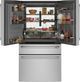 Cafe™ 27.5 Cu. Ft. Stainless Steel 4-Door French Door Refrigerator-2