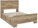 Signature Design by Ashley® Hyanna Tan Queen Storage Bed-1