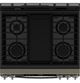 GE® 600 Series 30" Slate Slide In Gas Range-3