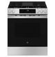 GE® 500 Series 30" Stainless Steel Slide In Gas Range-0