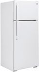 GE® 28 in. 17.5 Cu. Ft. White Top Freezer Refrigerator-3