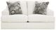 Signature Design by Ashley® Karinne Linen Loveseat-1