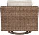 Signature Design by Ashley® Beachcroft Beige Swivel Lounge Chair-2