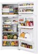 GE® 28 in. 17.5 Cu. Ft. White Top Freezer Refrigerator-4