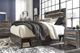 Signature Design by Ashley® Drystan Brown Queen 2-Drawer Storage Panel Bed-4