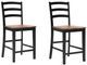 Signature Design by Ashley® Wildenauer Black/Brown Dining Side Chair-4