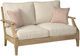 Signature Design by Ashley® Clare View Beige Loveseat with Cushion-0