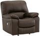 Signature Design by Ashley® Leesworth Dark Brown Power Recliner-0
