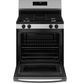 GE® 400 Series 30" Stainless Steel Freestanding Gas Range-2