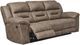 Signature Design by Ashley® Stoneland Fossil Reclining Sofa-0