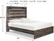 Signature Design by Ashley® Drystan Brown Queen Panel Bed-2