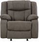Signature Design by Ashley® First Base Gunmetal Recliner-2