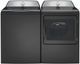 GE Profile™ 7.4 Cu. Ft. Diamond Gray Front Load Electric Dryer -4