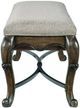 Signature Design by Ashley® Maylee Dark Brown Upholstered Storage Bench-3