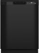 GE® 24" Black Built In Dishwasher-0