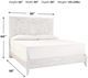 Signature Design by Ashley® Paxberry Whitewash King Panel Bed-4