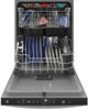 GE® 24" White Built In Dishwasher-2