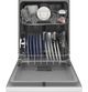 GE® 24" White Built In Dishwasher-3