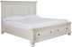Signature Design by Ashley® Robbinsdale Antique White King Panel Storage Bed-1